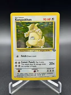 Pokemon TCG Kangaskhan Jungle 5/64 Unlimited Holo Rare Moderately Played Vintage - Image 1