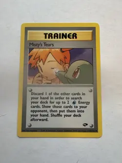 Pokemon: Misty’s Tears 118/132 Gym Challenge NM/M - Image 1