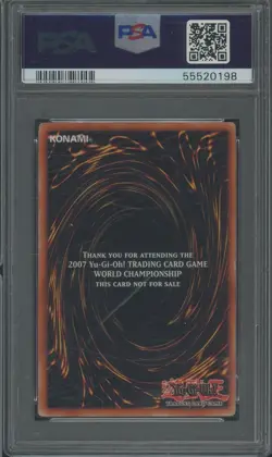 2007 Yu-Gi-Oh! Promo World Championship #EN700 Get Your Game On! PSA 8 - Image 2