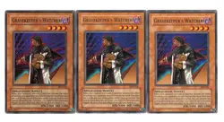 Yugioh- 3X Gravekeeper's Watcher - Rare - Unlimited - PGD-064 - Light Play - Image 1