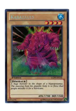 Yugioh- 1X Kabazauls - Secret Rare - 1st Edition - LCJW-EN142 - Near Mint - Image 1