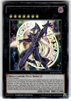 Yugioh Ebon Illusion Magician JUMP-EN070 Ultra Rare Limited Edition NM - Image 1