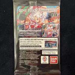 Bandai Namco One Piece Card Game US Voyage Promo Monkey D. Luffy S1-000 - Image 2
