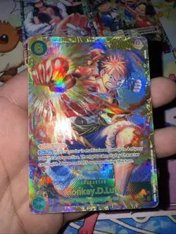 One Piece Monkey.D.Luffy (OP13-118) SEC Carrying On His Will OP13 NM ENG - Image 1