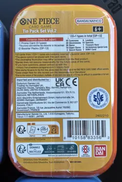 ONE PIECE CCG Lot Of 4 SEALED Volume 2 Tins (2 x OP-13 Booster Packs Per Tin) - Image 4