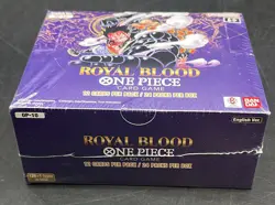#8 One Piece English OP-10 Royal Blood Booster Box Sealed - Image 1