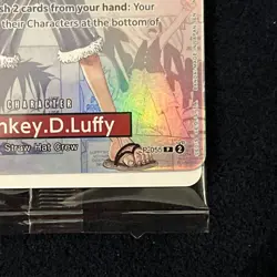 Bandai Namco One Piece Card Game US Voyage Promo Monkey D. Luffy S1-000 - Image 4