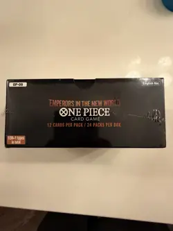 One Piece Op-09 Emperors in the New World Booster Box SEALED! - Image 2