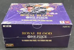 #6 One Piece English OP-10 Royal Blood Booster Box Sealed - Image 1