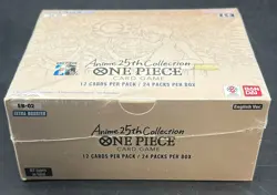 #4 One Piece English EB-02 Anime 25th Collection Extra Booster Box Sealed - Image 1