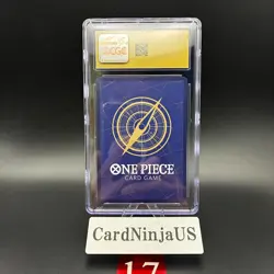 CGC PRISTINE 10 MONKEY D. LUFFY #P-075 SAIKYO JUMP PROMO 2024 ONE PIECE JPN 17 - Image 2
