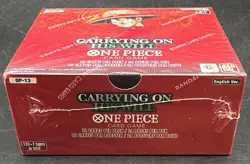 #3 One Piece English OP-13 Carrying On His Will Booster Box Sealed - Image 1