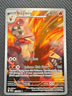 Blaziken 192/182 Illustration Rare Destined Rivals Pokemon TCG Cards - Image 1