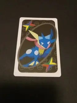 Pokemon Greninja WILD Mattel Japanese UNO Card NM Nintendo - Image 1