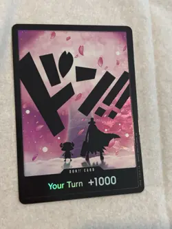 DON Card Tony Tony Chopper PRB-02 THE BEST vol2 One Piece Foil NM Holo - Image 2