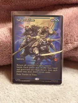 Turtles In Time Showcase Foil Card #0284 MTG - Image 1