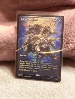 Turtles In Time Showcase Foil Card #0284 MTG - Image 2