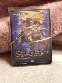Turtles In Time Showcase Foil Card #0284 MTG - Image 3