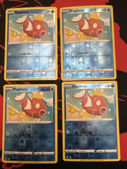 Pokemon Rebel Clash Magikarp Reverse Holo Common Card 039/192 LP/NM - Image 1