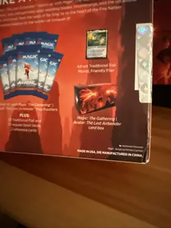 Magic The Gathering: Avatar The Last Air Bender Bundle New Sealed - Image 5