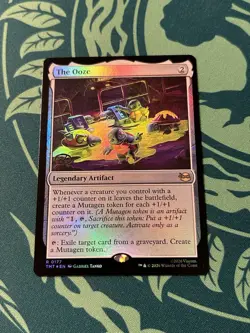 The Ooze Foil Teenage Mutant Ninja Turtles TMNT TMT MTG Magic The Gathering - Image 1