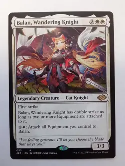 Balan, Wandering Knight 53 Jumpstart 2022 MTG - Image 1