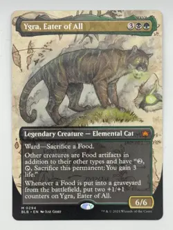Ygra, Eater of All (Borderless) Bloomburrow Regular 294 Magic The Gathering - Image 1