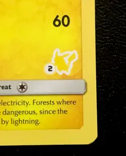 Pikachu 19/68 NM PIKACHU STAMPED Pokemon Deck Promo #2. Free Tracked Shipping! - Image 3