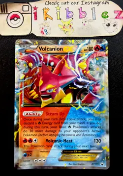 Volcanion EX XY173 NM Ultra Rare Black Star Pokemon Promo. Free Tracked Ship! - Image 1