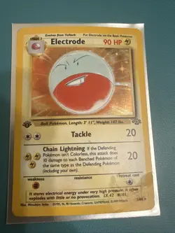 Pokemon TCG Electrode - 1st Edition Jungle 2/64 Holo 1999-2000 Wizards Base Sets - Image 1