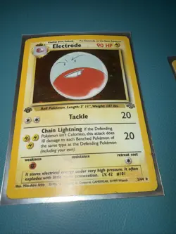Pokemon TCG Electrode - 1st Edition Jungle 2/64 Holo 1999-2000 Wizards Base Sets - Image 5