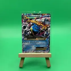 Pokemon TCG Mega M Blastoise EX XY Holo Rare Card #30/146 HP - Image 1