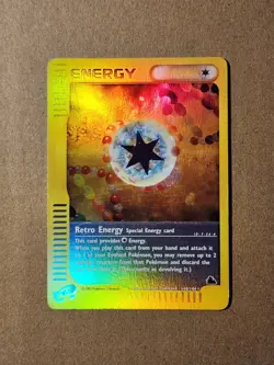 Pokemon Card - Retro Energy - Skyridge 144/144 Reverse Holo LP 🔥 - Image 1