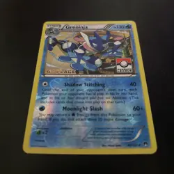 Greninja 40/122 Breakpoint Pokemon League Promo 4th Place NM - Image 1