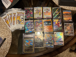 Pokemon TCG lot Ex, V, Ilustrstion rare, gx, rainbow, sealed packs + more - Image 1