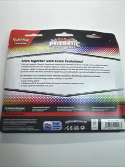 Pokemon TCG Prismatic Evolutions Tech Sticker Collection - Sylveon - New Sealed! - Image 2