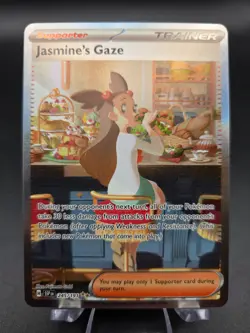 Pokemon TCG Jasmine's Gaze 245/191 Surging Sparks Special Illustration Rare Holo - Image 1