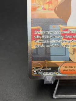 Pokemon TCG Jasmine's Gaze 245/191 Surging Sparks Special Illustration Rare Holo - Image 4