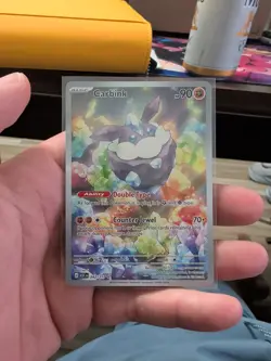 Carbink Full Art Holo Rock Basic Ascended Heroes 90HP 242/217 Pokemon TCG - Image 1