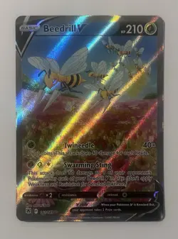 Pokemon TCG Beedrill V - Astral Radiance 161/189 - NM - Image 1