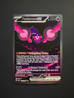 Pecharunt ex 093/064 Pokemon Shrouded Fable Special Illustration Rare NM 2024 - Image 1