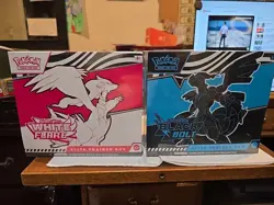 No RESERVE Pokemon TCG White Flare & Black Bolt Elite Trainer Box - Image 1
