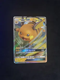 Raichu GX SM213 Sm Holo Pokemon TCG - NM - Image 1