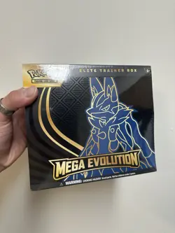 POKEMON TCG Mega Evolution Lucario ETB - NEW/SEALED - FAST SHIPPING - Image 1