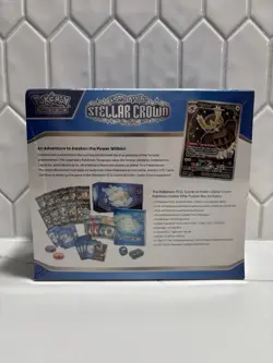 Pokemon Center S&V Stellar Crown Elite Trainer Box (ETB) - SEE PICTURES - Image 2