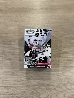 Pokemon TCG Scarlet & Violet White Flare Booster Bundle 6 Packs Factory Sealed - Image 1