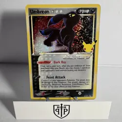 Pokemon TCG - Umbreon Gold Star 17/17 Celebrations - Holo Ultra Rare - NM - Image 1