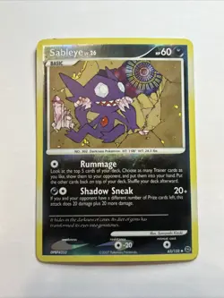 Pokemon TCG Sableye 63/132 Secret Wonders Reverse Holo - Image 1