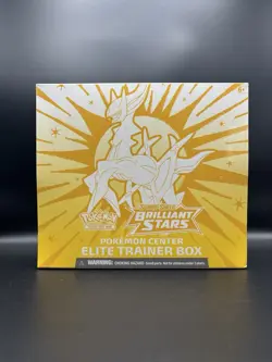 Brilliant Stars Pokemon Center ETB Pokemon TCG Sword & Shield Elite Trainer Box - Image 1