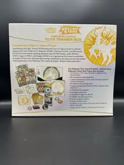 Brilliant Stars Pokemon Center ETB Pokemon TCG Sword & Shield Elite Trainer Box - Image 4